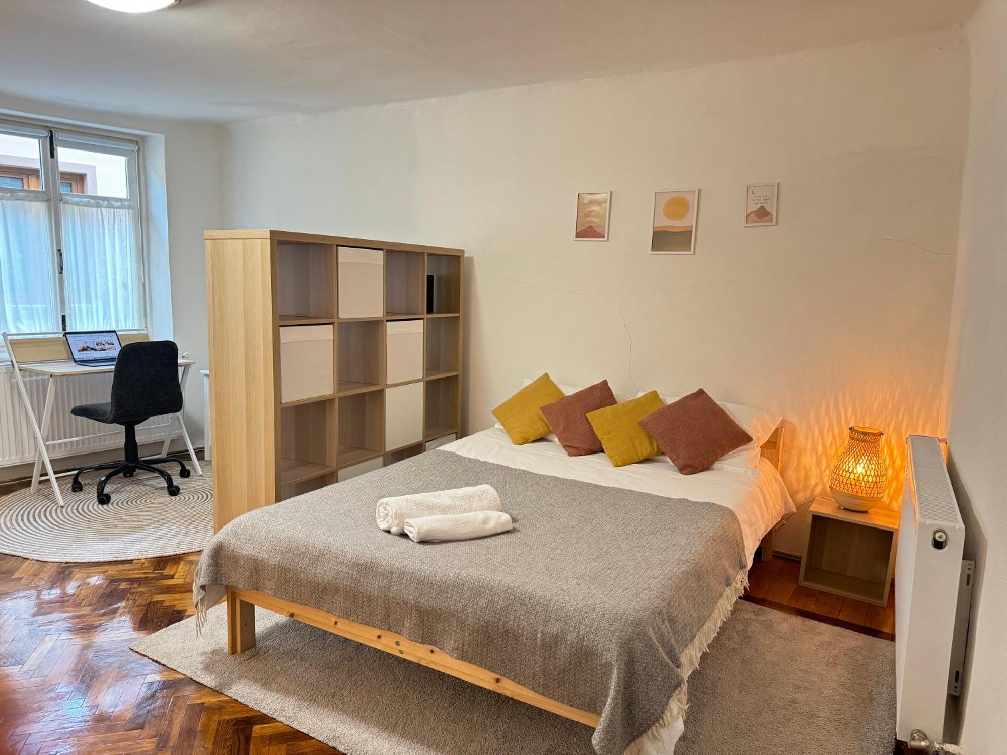 Charming Studio Ideal For Getaways Or Workations In Sibiu'S Medieval City Center Экстерьер фото